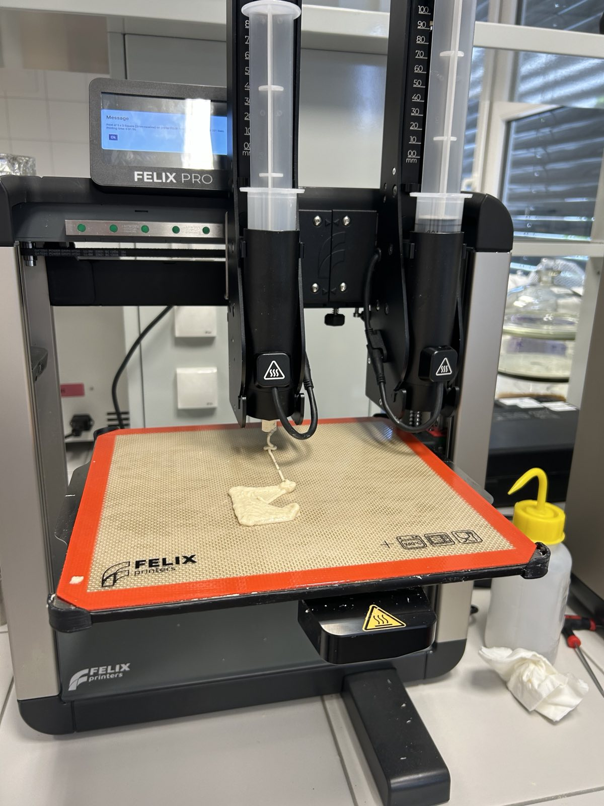 Експериментално 3D печатење на прехранбен производ